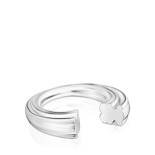 Silver open Ring with bear motif TOUS 1950 | TOUS