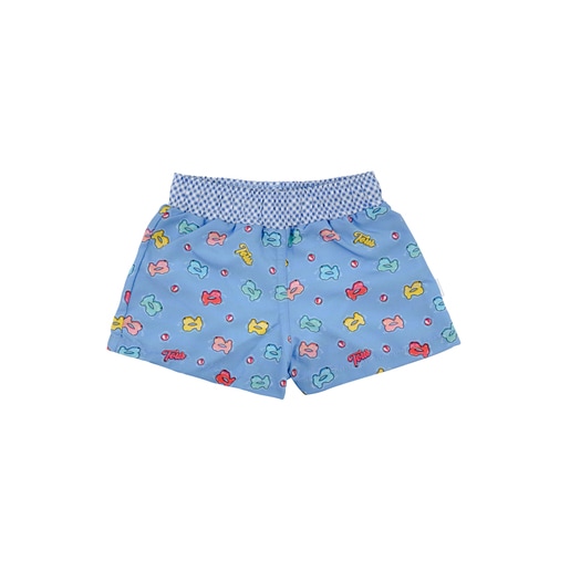 Traje de baño Short Float azul