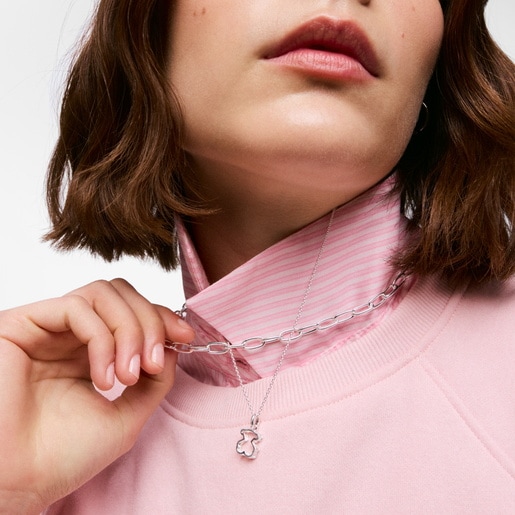 Silver Galaxy Necklace