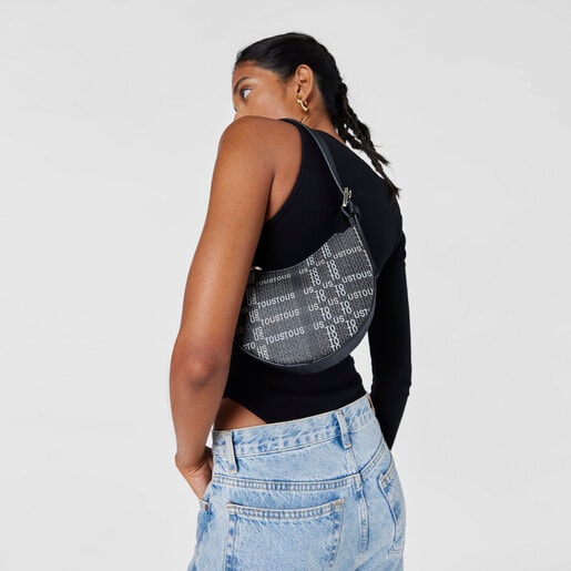 Bolso de hombro negro TOUS Cecilia