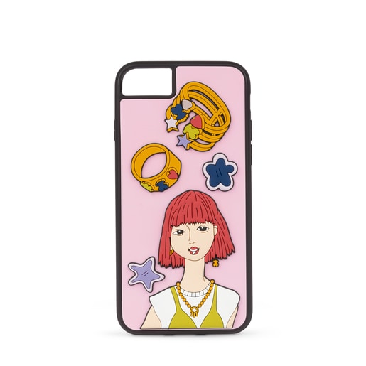 Multi-colored Tous | Lovers case TOUS IPhone X/Xs