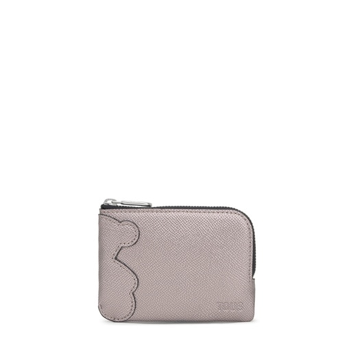 Silver-colored Change purse TOUS Bear