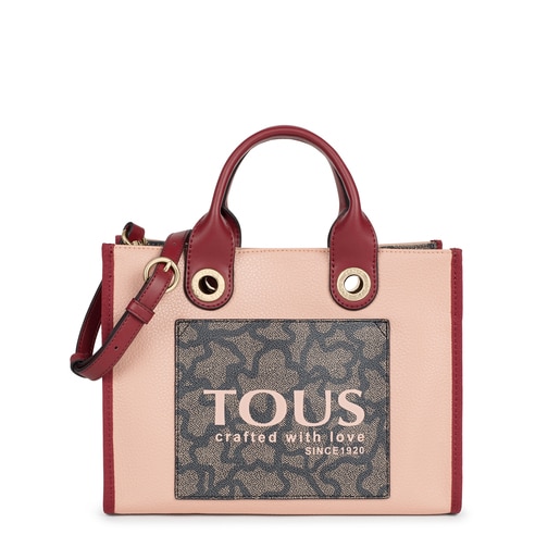 Sac shopping Amaya Kaos Icon moyen rose