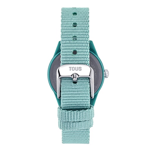 Montre analogique vert menthe Vibrant Sun