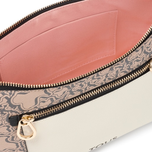 Taupe TOUS Kaos Mini Evolution Shoulder bag