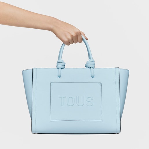 Medium light blue TOUS La Rue New Amaya Shopping bag