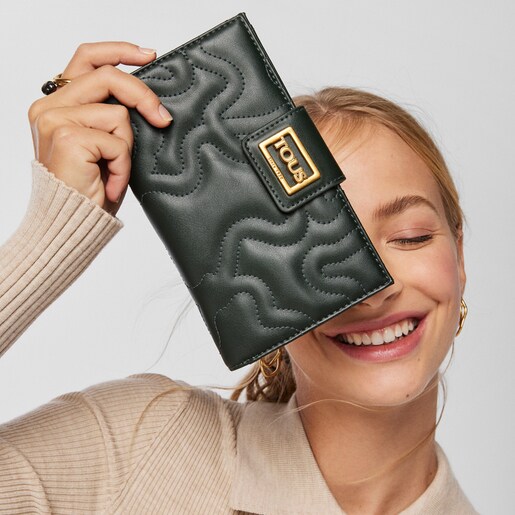 Large green Kaos Dream wallet