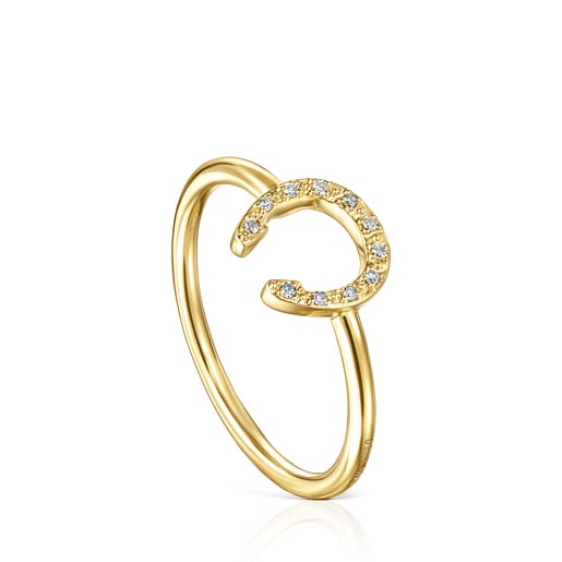 【美品】 LORO ring 17号/19号 silver925 925 Silver & 14K GOLD Vintage Cubic Zirconia Twist Band Ring