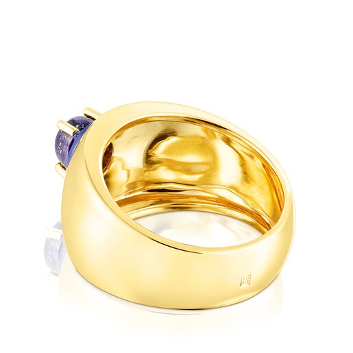 Ring TOUS Vibrant Colors mit Lapislazuli und Emaille