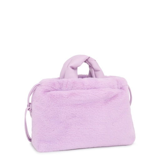 Mala tipo saco média malva TOUS Cloud Warm