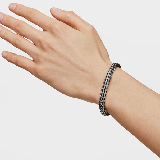 Steel TOUS Man Bracelet 19,5cm.