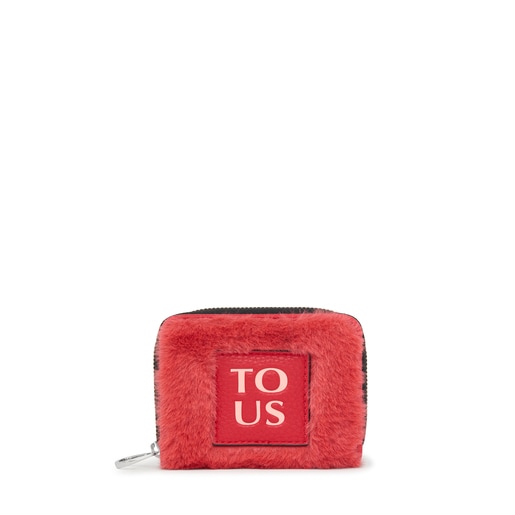Coral-colored TOUS Balloon Wild Change purse