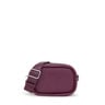 Burgundy leather Crossbody reporter bag TOUS Miranda