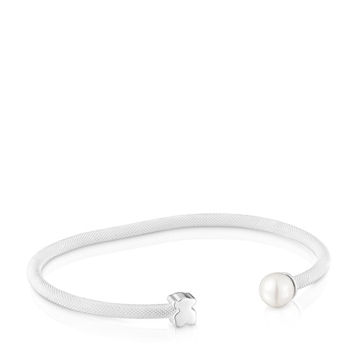【美品】T-KOO52 バングル CROSSING / Bracelet / Round / 1.8MM / L