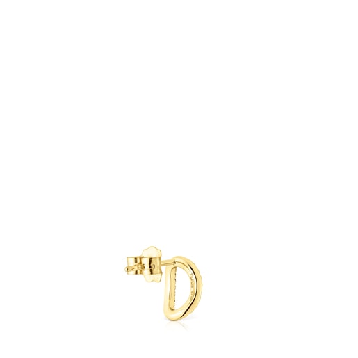 TOUS Hav earrings in gold with diamonds