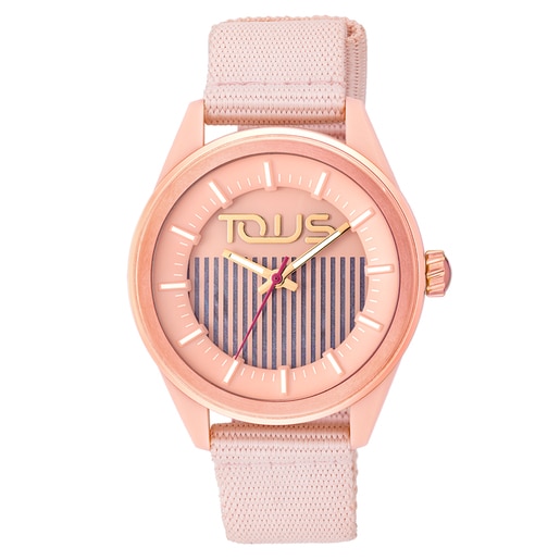 Bronze solar-powered and sustainable Vibrant Sun Watch | TOUS