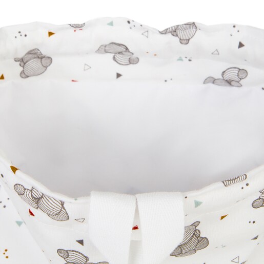 Baby nursery bag in Pic white