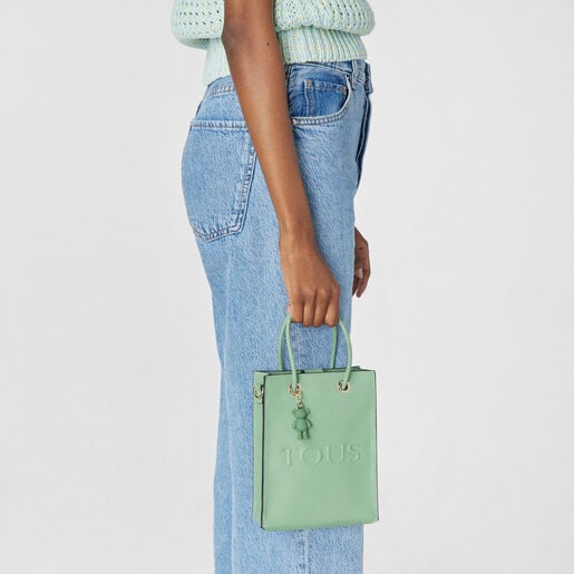 Mini bolso caqui TOUS La Rue