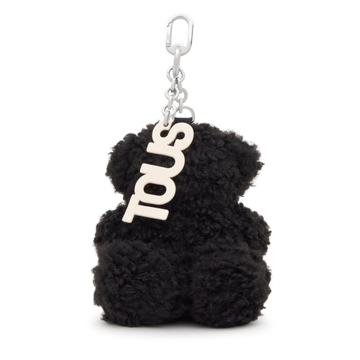 Black key ring Bold Bear Fleece