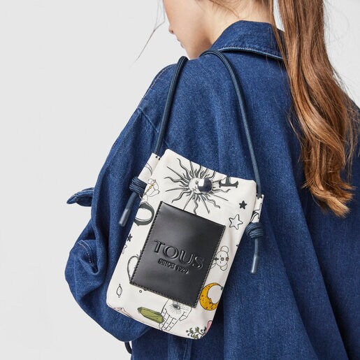 Бежевая мини-сумка TOUS Magic