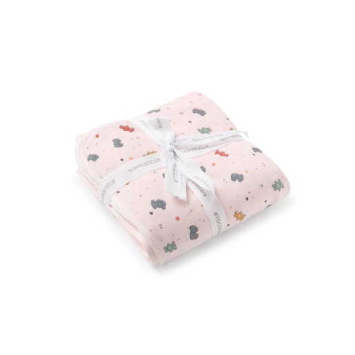 Baby blanket in Charms pink