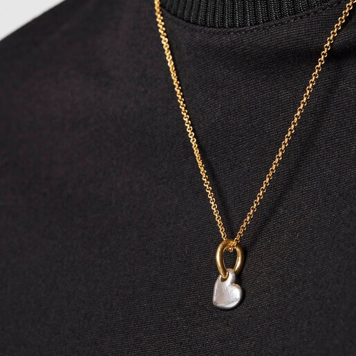 Подвеска-сердце Luah двух тонов