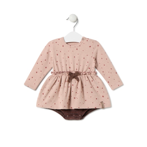 Tous - Baby GirlS Bodysuit With Skirt In Pink Pink - Textil