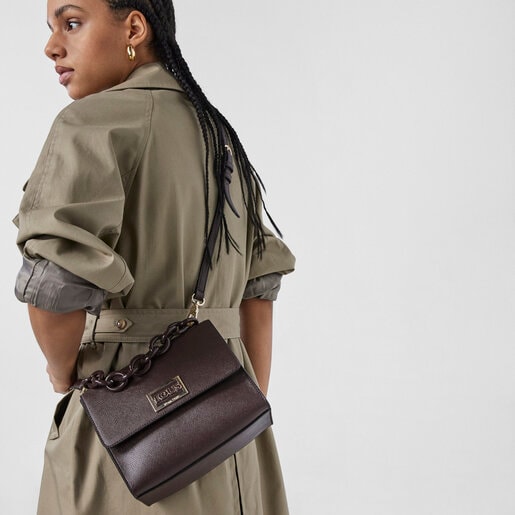 Bandolera pequeña marrón TOUS Funny