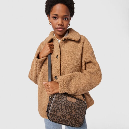 Bandolera Kaos Mini marrón