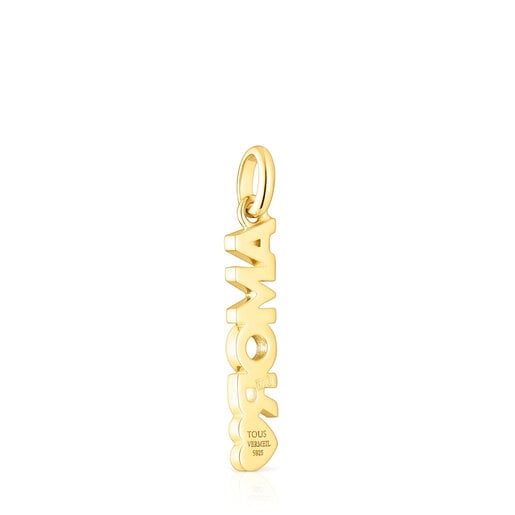TOUS Crossword Amor Pendant with amethyst