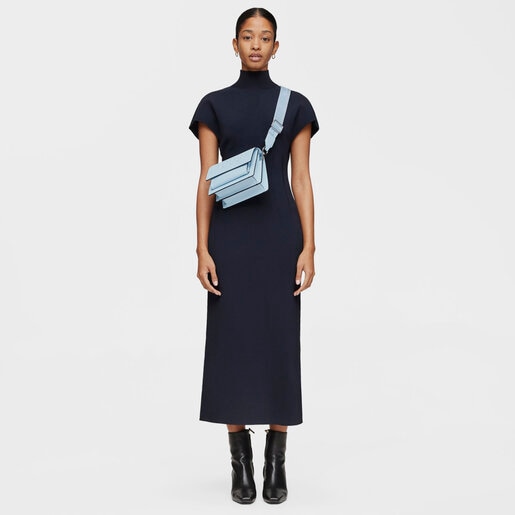 Small light blue TOUS La Rue Audree Crossbody bag