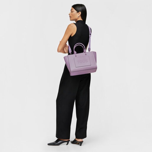 Medium lilac TOUS La Rue New Amaya Shopping bag | TOUS