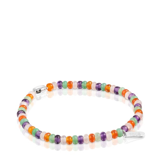 TOUS Elastic Bracelet with gemstones and a silver bear motif Bold Motif |  Westland Mall