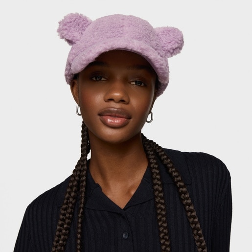 Dark mauve Cap TOUS Bear Ears