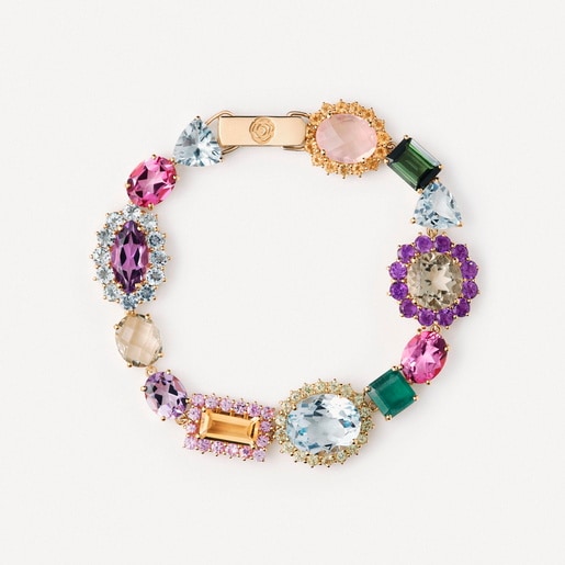 Pulsera de oro con gemas TOUS ATELIER