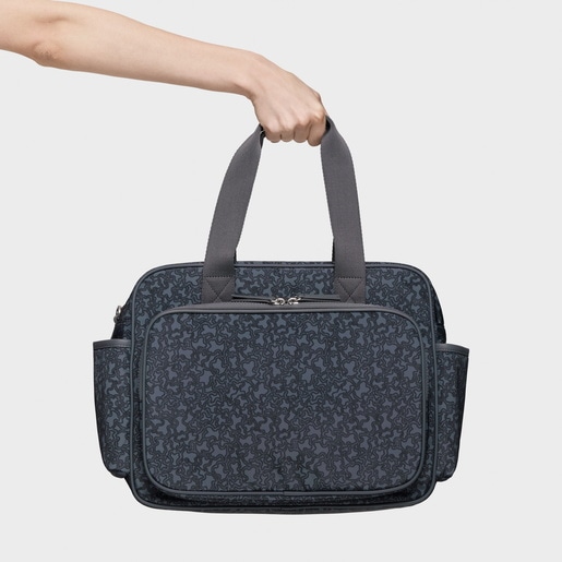 Pañalera gris Kaos Mini Lines Soft