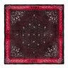 Viscose TOUS Crinkled Scarf with burgundy bandana