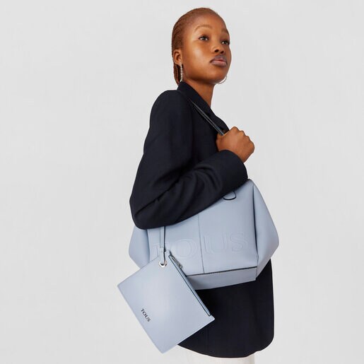 תיק סל TOUS Terra קטן בצבע כחול