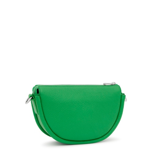 Medium green leather Crossbody bag TOUS Miranda