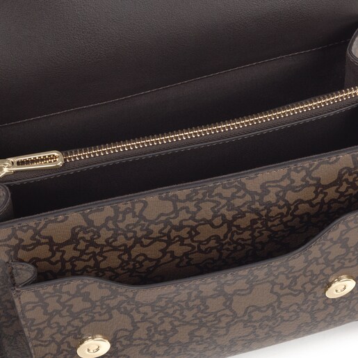 Medium brown Audree Kaos Mini Crossbody bag