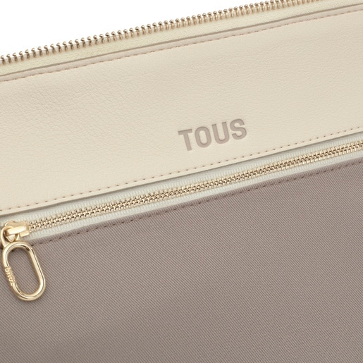 beige Bowling bag TOUS Buckles Silhouette