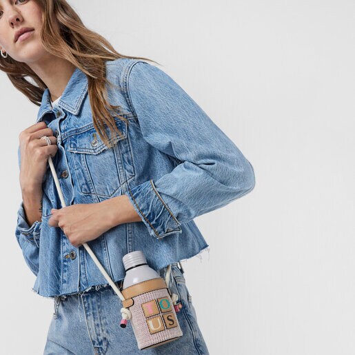 כיסוי בקבוק TOUS Yummy ורוד