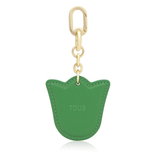 Green Key ring TOUS Tulip