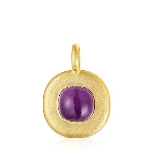 Silver vermeil Nattfall Pendant with amethyst | TOUS