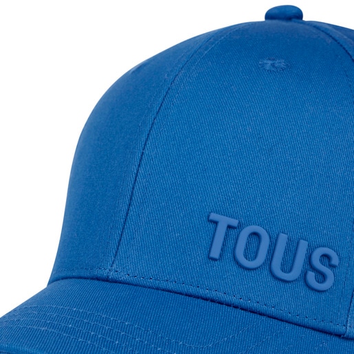 Casquette bleue TOUS Logo Metal