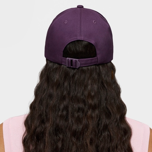 Purple Cap TOUS Logo Metal