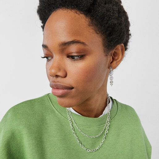 Collar de plata motivo TOUS Carrusel