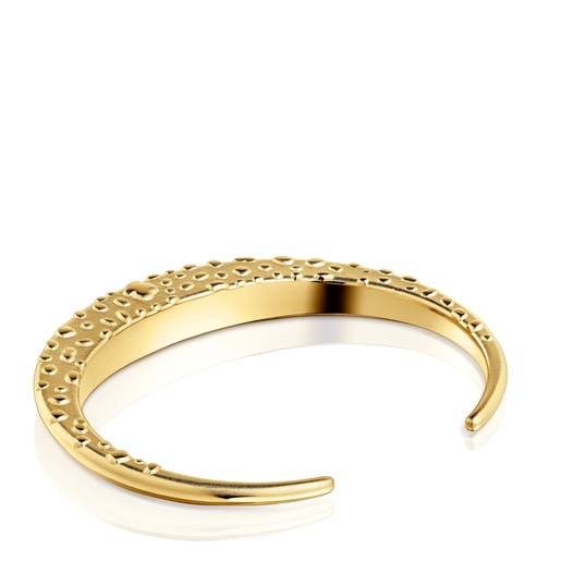 Bracelet with 18kt gold plating over silver Dybe