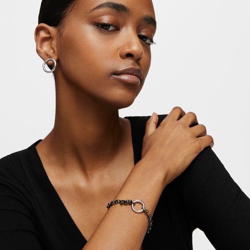 Dark Silver Hold Bracelet. 69/100