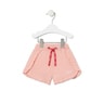 Short deportivo niña Casual Rosa